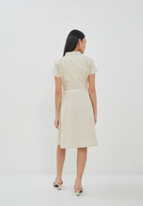 Marcella Cream Dress  | G.43146