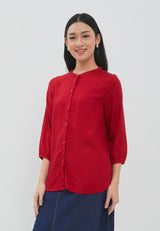 Vanya Red Blouse | G.13164