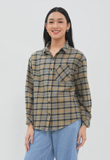 Nevaya Khaki Green Shirt | G.11688
