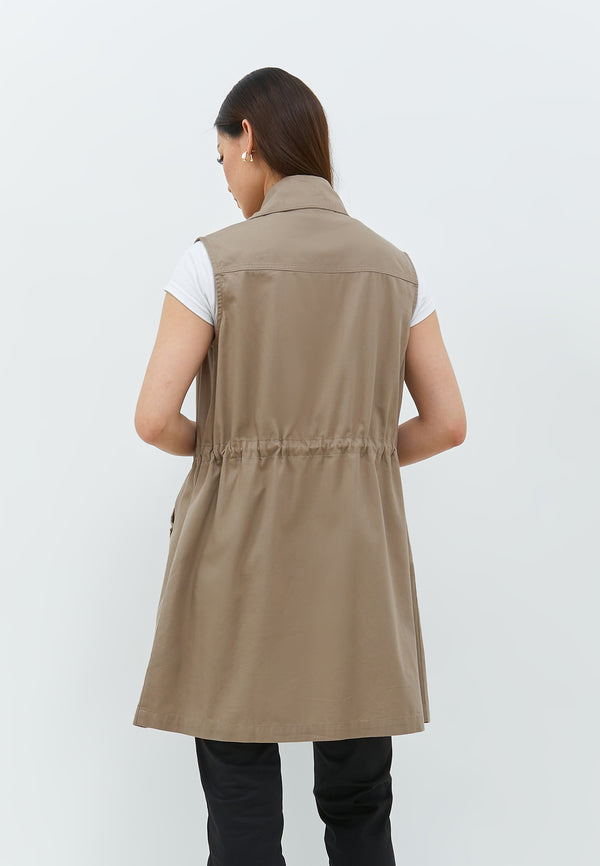 Nikita Taupe Vest | G.5215