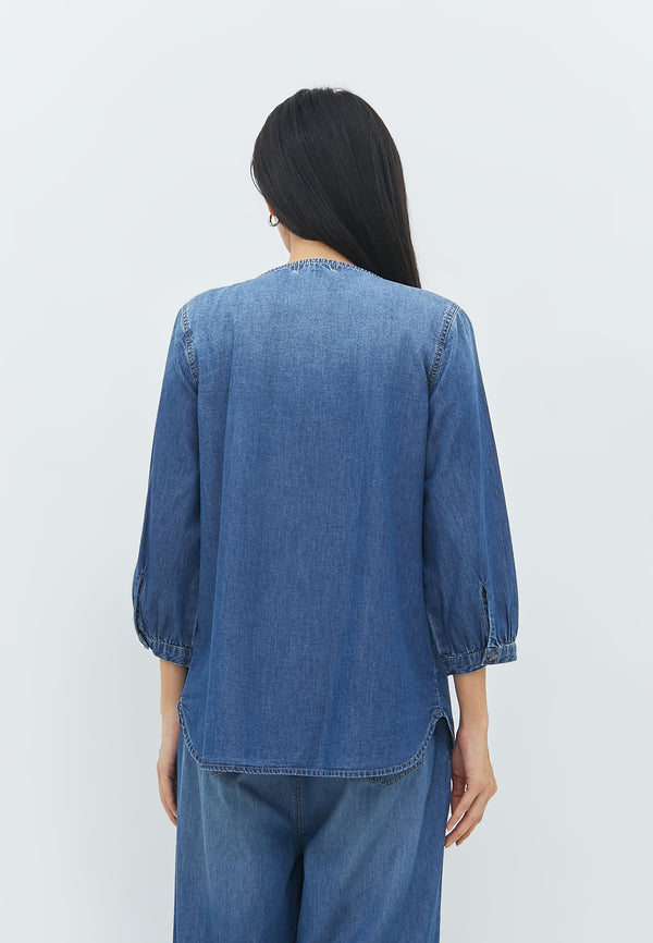 Clare Blue Blouse | G.13130