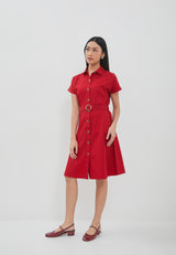 Maura Red Dress | G.43147