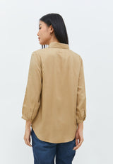 Della Brown Shirt | G.13135