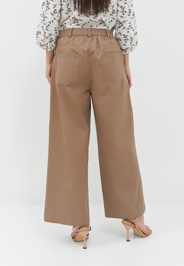 Elena Deep Brown Culottes | G.3229