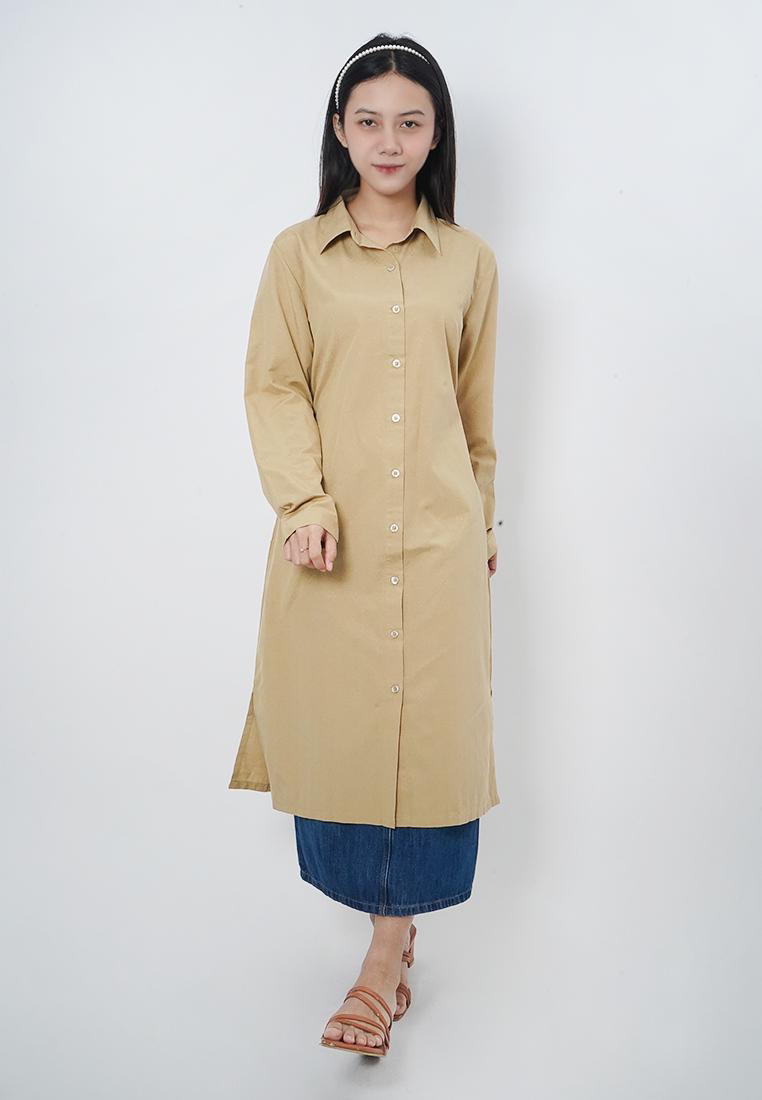 Mona Khaki Tunic | G.1724