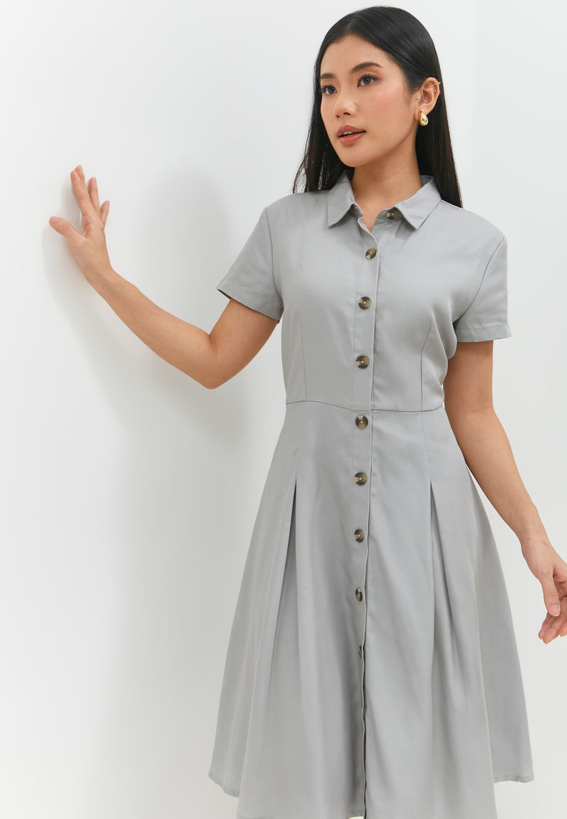 Agatha Grey Dress | G.43124