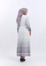 Geela X Aurelie Hermansyah Hafsah Grey Dress | G.42123