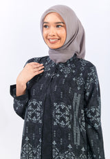 Geela X Aurelie Hermansyah Vaya Black Two Set Dress | G.42131