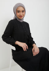 Geela X Aurelie Hermansyah Bahira Black Dress | G.42147