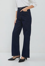 Loose Jeans Dark Blue Denim  | G.3408
