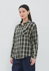 Nevaya Army Green Shirt |  G.11695