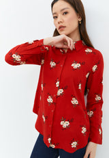 Geraldine Red Shirt | G.11645