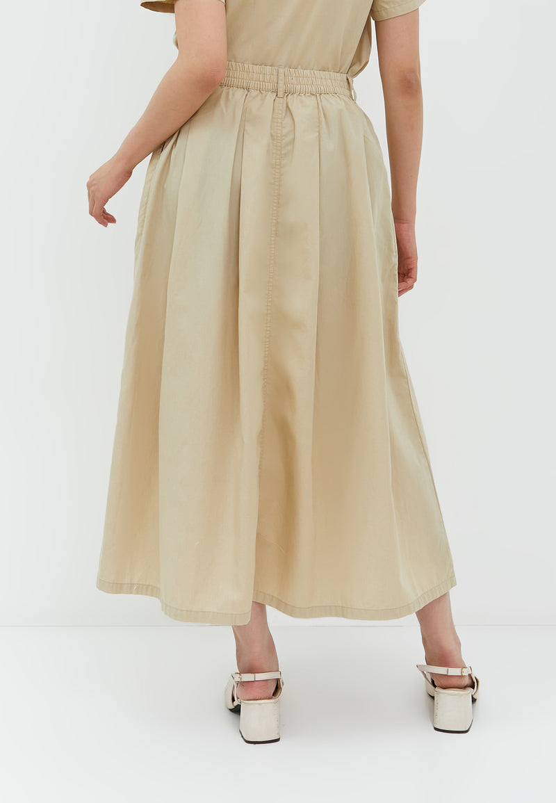 Zaina Brown Skirt  | G.2204