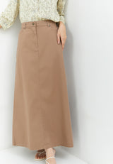 Alondra Deep Brown Skirt | G.21125