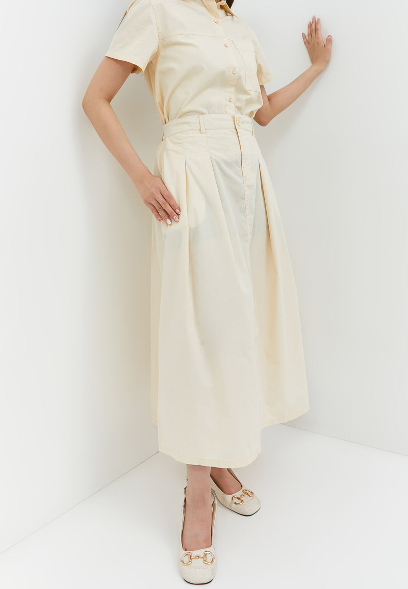 Zaina Cream Skirt | G.2203