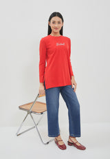 Kiara Light Red T-Shirt | G.8124
