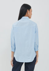 Eleya Blue Stripe Shirt | G.13177