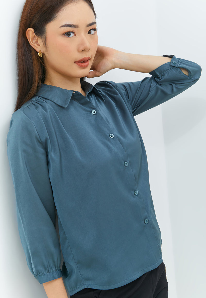 Brielle Blue Mirage Shirt | G.13139