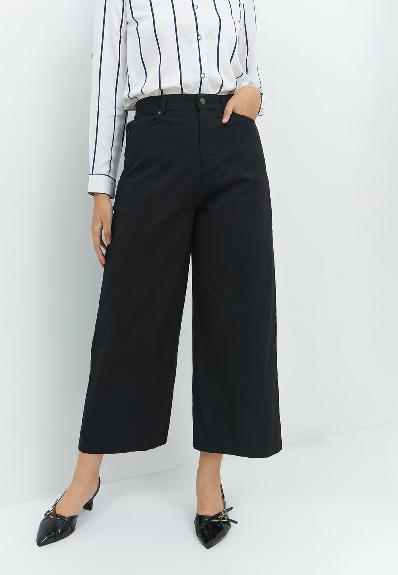 Elena Black Culottes | G.3227