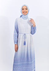 Geela X Aurelie Hermansyah Hafsah Blue Dress | G.42122