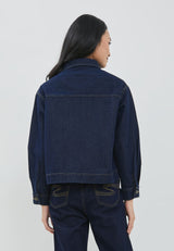 Delrey Dark Blue Denim Jacket  | G.6128