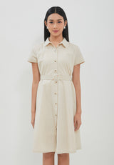 Marcella Cream Dress  | G.43146