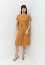 Gemma Brown Dress | G.43136