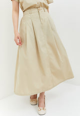 Zaina Brown Skirt | G.2204