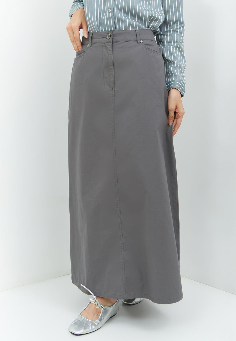 Alondra Deep Grey Skirt | G.21122