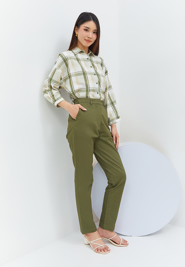 Chinos Pants Light Green | G.3025