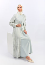 Saida Green Dress | G.42114