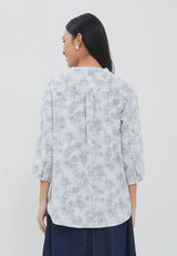 Vanya Blue Blouse |  G.13166
