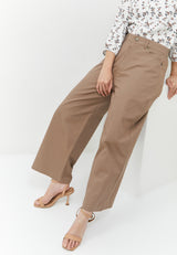 Elena Deep Brown Culottes | G.3229