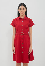 Maura Red Dress | G.43147