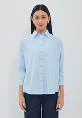 Eleya Blue Stripe Shirt | G.13177