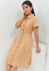 Agatha Cream Dress | G.43123