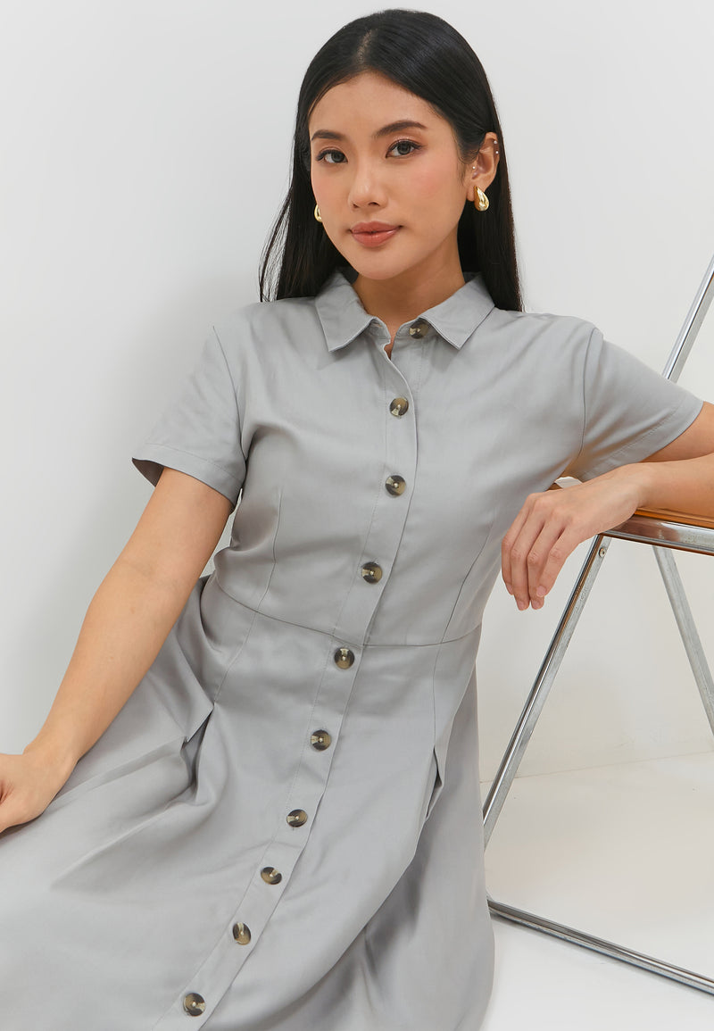 Agatha Grey Dress | G.43124