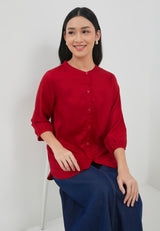 Vanya Red Blouse | G.13164