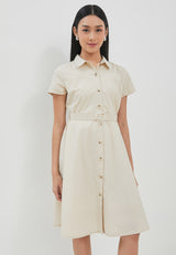 Marcella Cream Dress  | G.43146