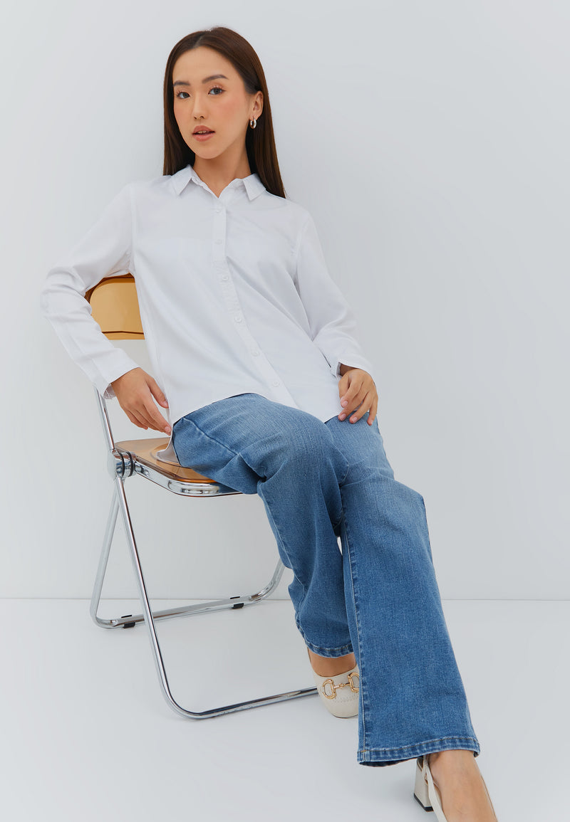 Afshin White Shirt | G.11642
