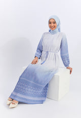 Geela X Aurelie Hermansyah Hafsah Blue Dress | G.42122