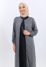 Elmira Black Two Set Dress | G.42116