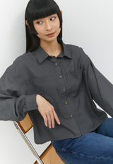 Marlena Grey Shirt | G.11668