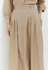 Renata Light Brown Skirt | G.2207