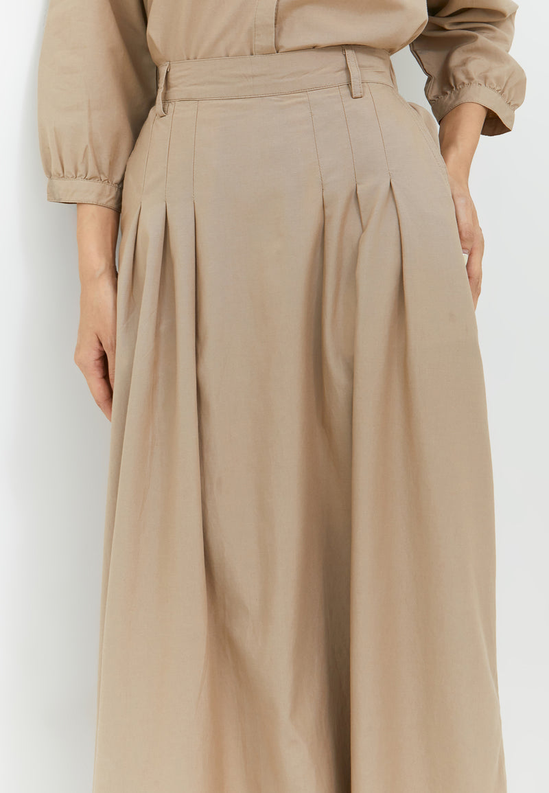 Renata Light Brown Skirt | G.2207