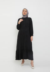 Geela X Aurelie Hermansyah Bahira Black Dress | G.42147