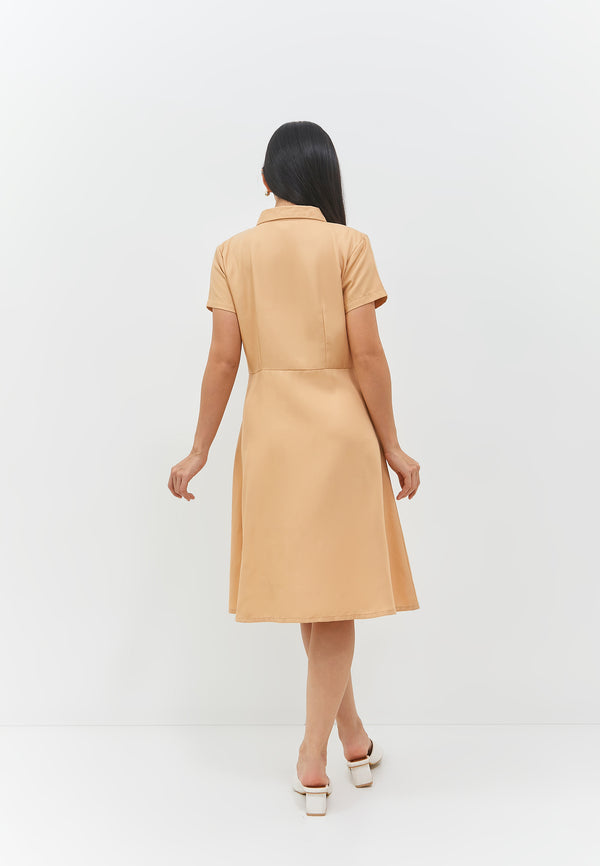 Agatha Cream Dress | G.43123