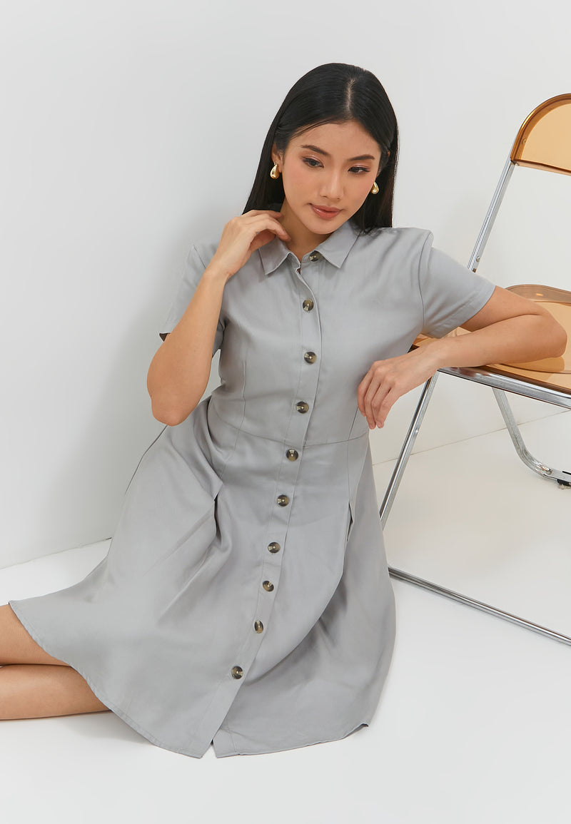 Agatha Grey Dress | G.43124