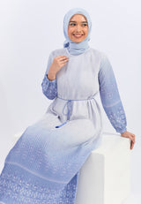 Geela X Aurelie Hermansyah Hafsah Blue Dress | G.42122