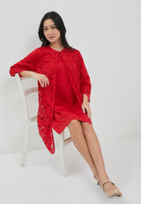 Anastasia Red Two Pieces Dress  | G.4403
